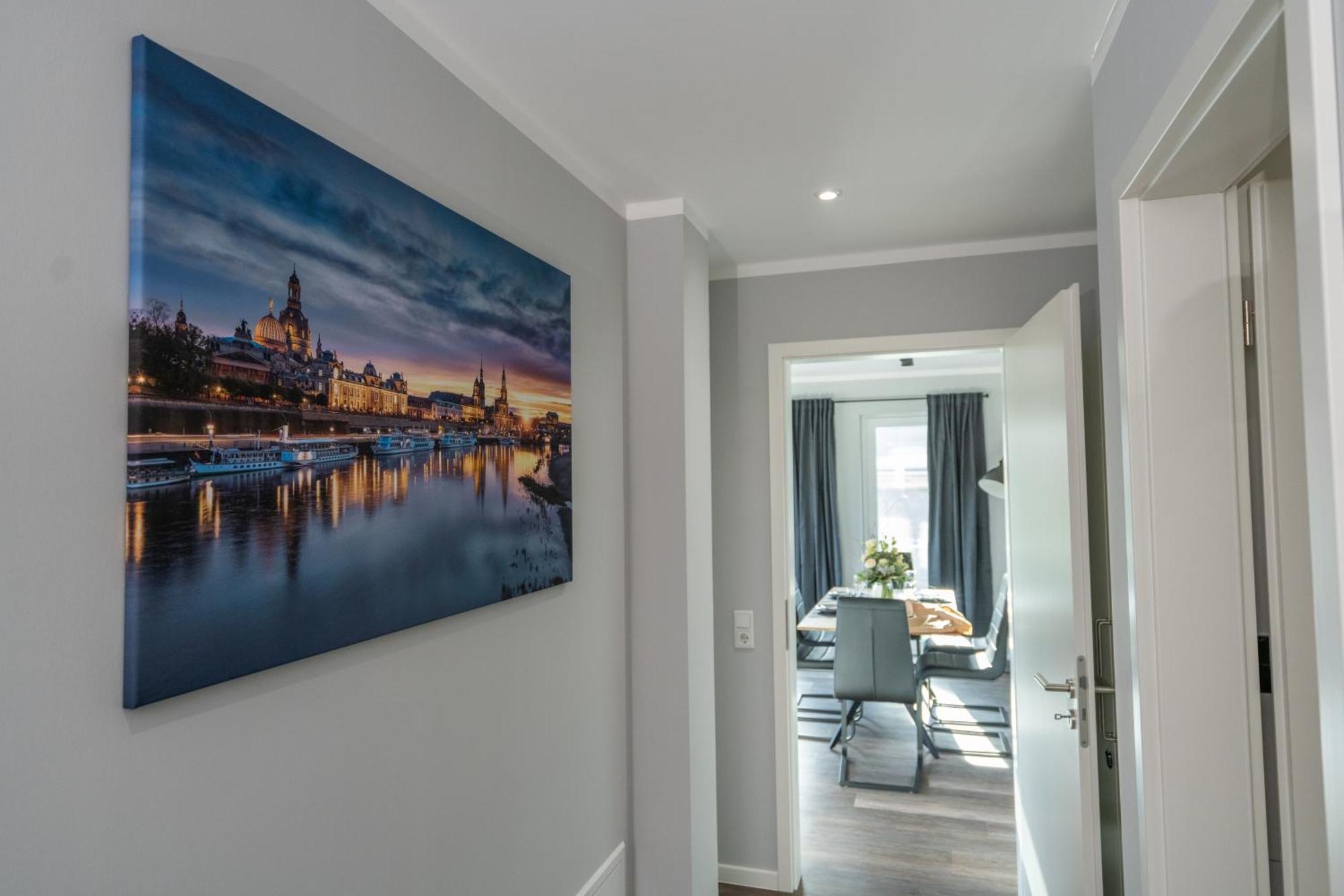 Cozy City Dream Apartment Mit Terrasse Und Parkplatz - 90M² Dresden Exterior photo