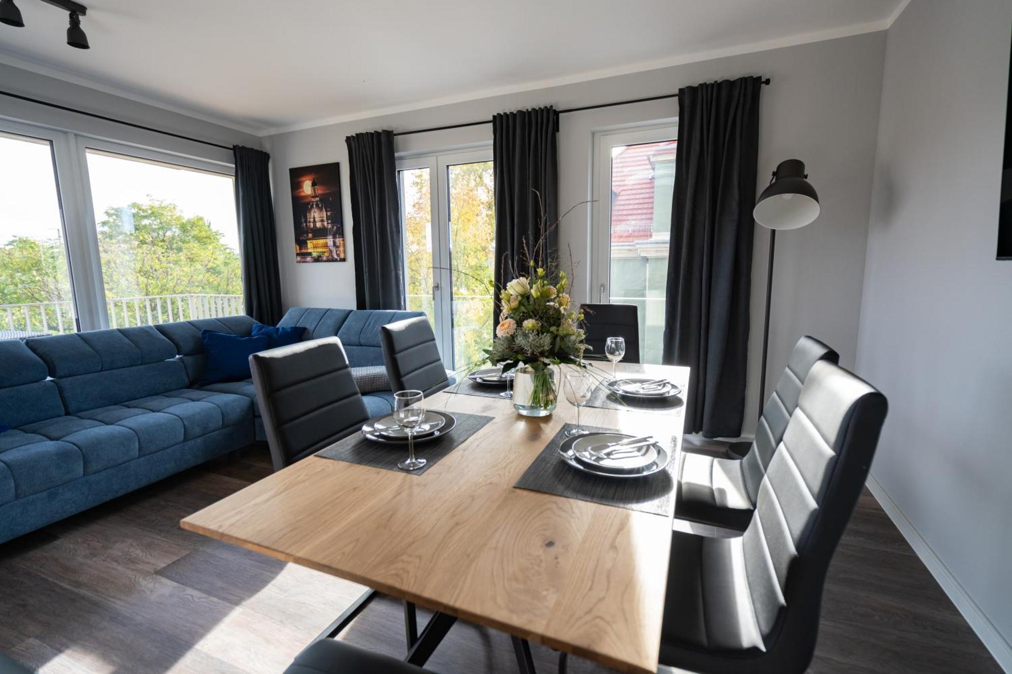 Cozy City Dream Apartment Mit Terrasse Und Parkplatz - 90M² Dresden Exterior photo